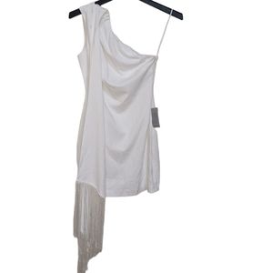 One33 Social One-Shoulder Drape Dress Size 4